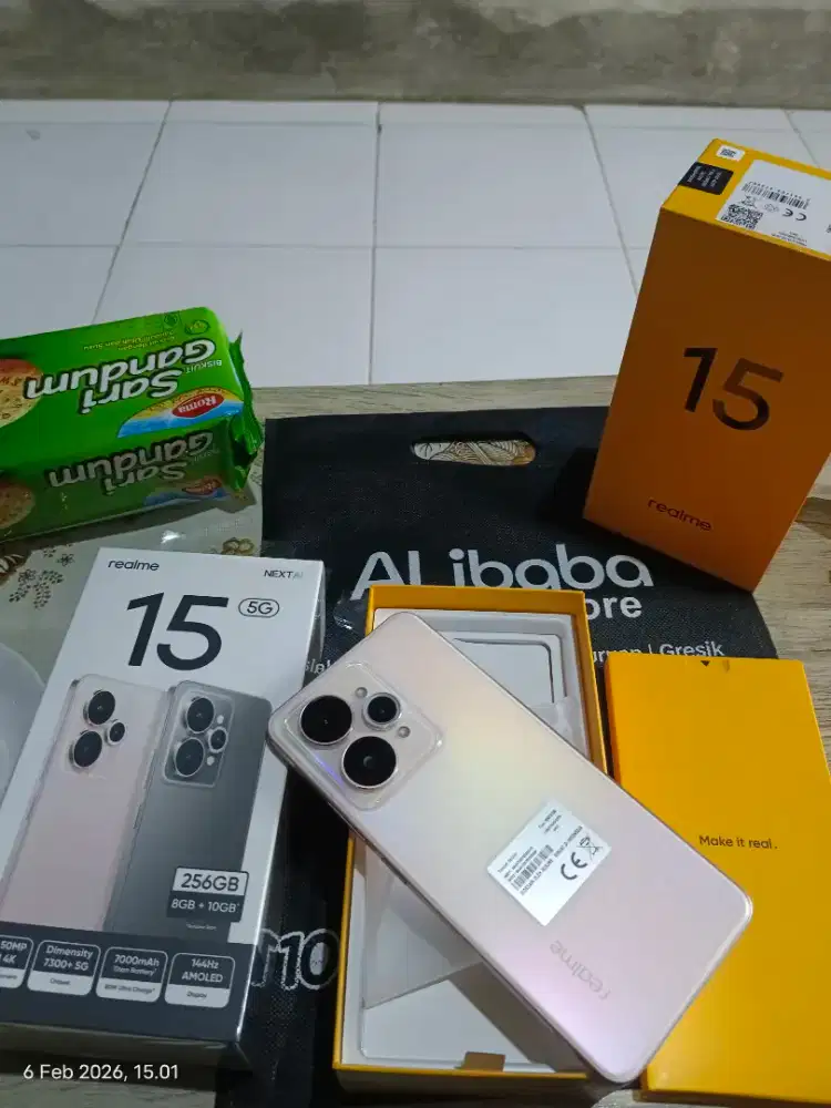 Realme 15 Baterai besar