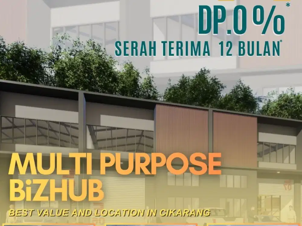 Dijual Ruko/Gudang/Bangunan Multiguna