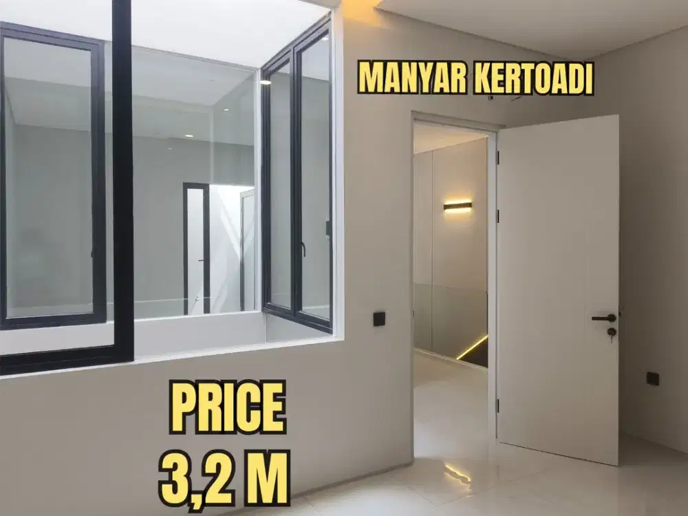 ‼️BARU GRESS‼️ RUMAH MANYAR KERTOADI JALAN UTAMA. DEKAT KLAMPIS, SEMOLOWARU, NGINDEN, KERTAJAYA, DHARMAHUSADA, ITS, UNAIR, MERR, GALAXY MALL, Dsb