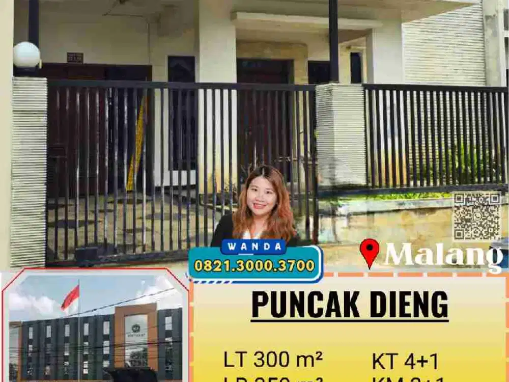 Dijual dan Disewakan Rumah Siap Huni Daerah Dieng Malang