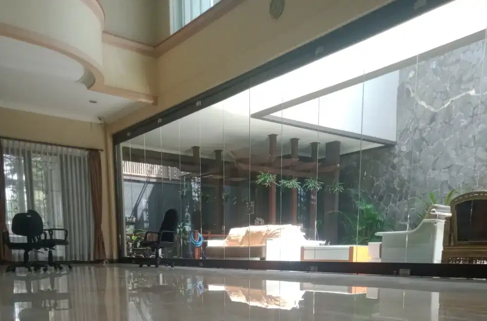 Jasa poles lantai marmer, lantai teraso