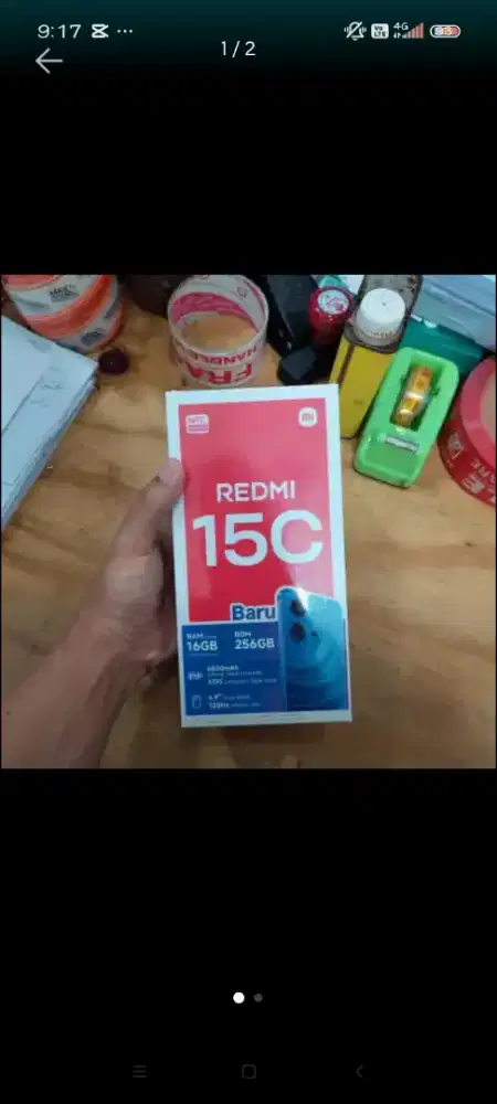 redmi 15c ram 8/256