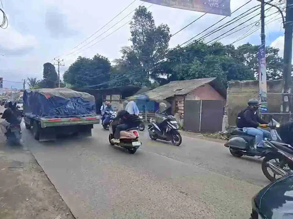 Disewakan tanah strategis di jl raya Serpong - Cisauk Tangerang