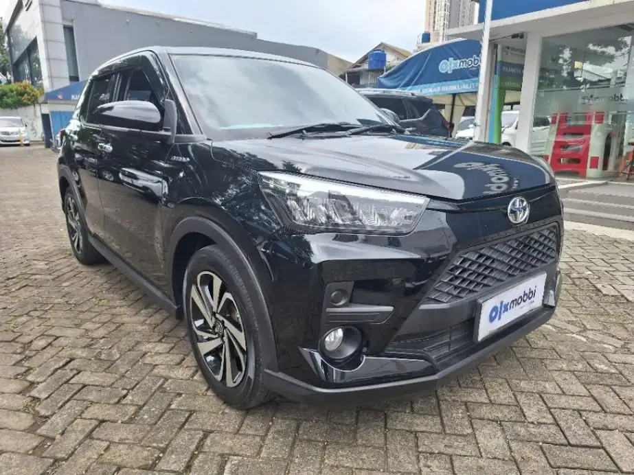 DP MURAH Toyota Raize 1.0 G One Tone Bensin-AT 2021 Hitam CWIEB