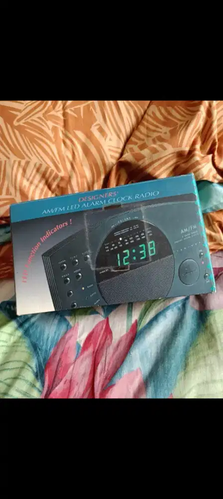 Dijual Radio FM AM include Jam Alarm Vintage Jadul Rare