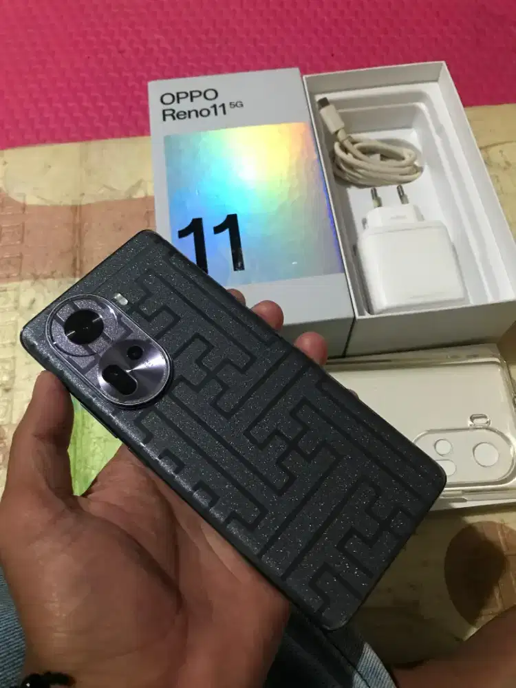 Oppo Reno 11 5g 8/256 gb fullset no minus jual harga pas net gan.