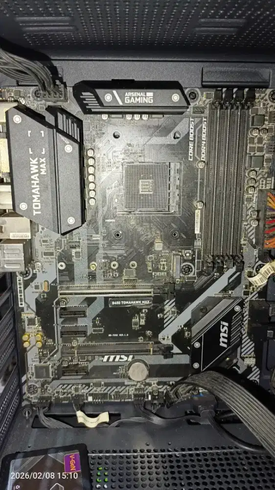 Mobo MSI B450 ATX + PSU + Casing (Baca Deskripsi)
