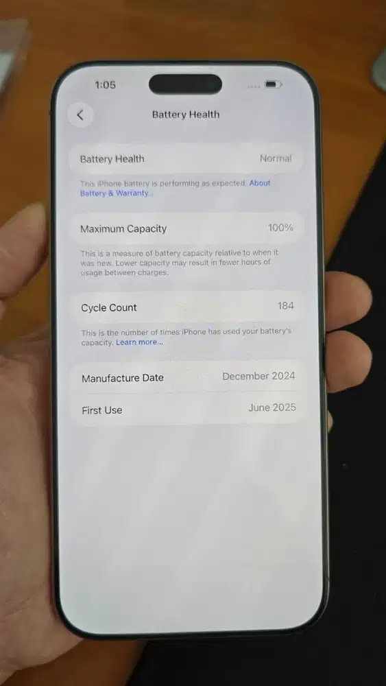 iPhone 16 Pro Max 256gb Full Set Ex iBox