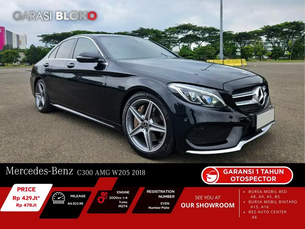 Mercedes Benz C300 W205 AMG 2018 / 2019