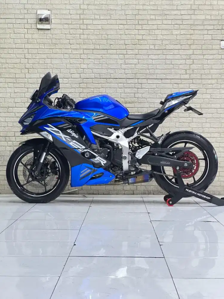 ODO 800 PERAK‼️Kawasaki ZX 25R ABS 2020 Candy Blue Plasma Dava Mustika