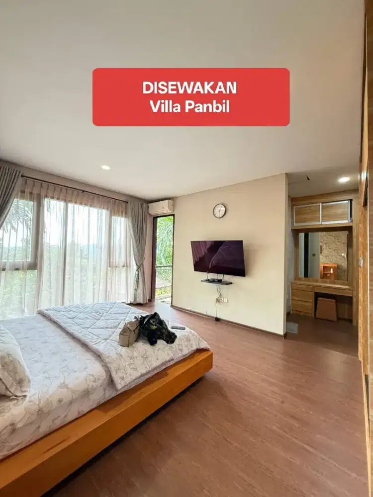 DISEWAKAN VILLA PANBIL FOREST HOUSE, BATAM