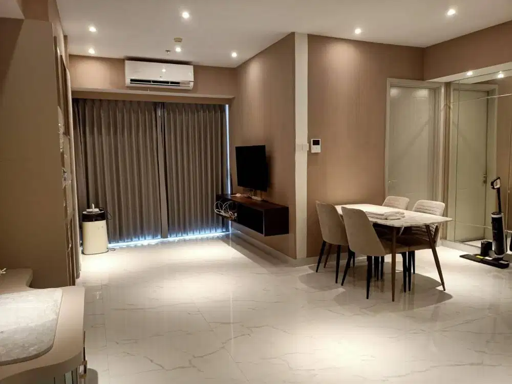 SEWA TAHUNAN LAVIZ MANSION 2BR LOW FLOOR FULL INTERIOR SIAP HUNI