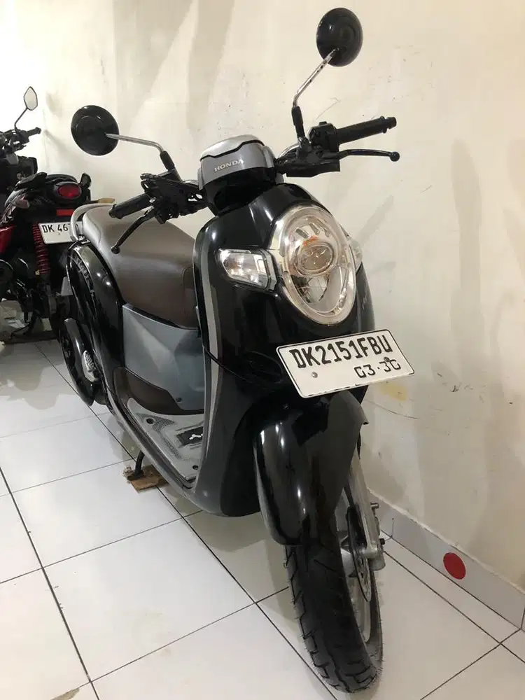 Honda Scoopy Stylish Th.2020 Hitam!!