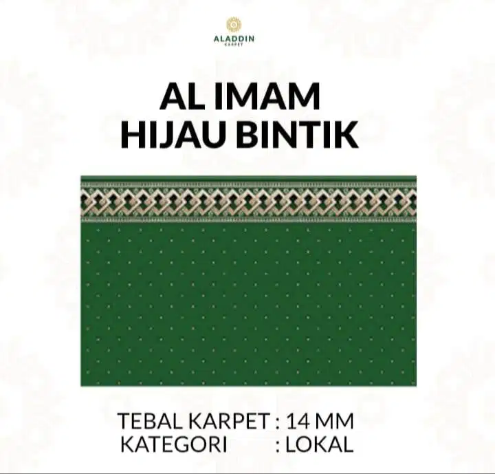 Karpet masjid meteran Al Imam
