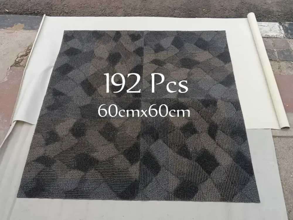 Karpet Lantai bekas 60x60cm