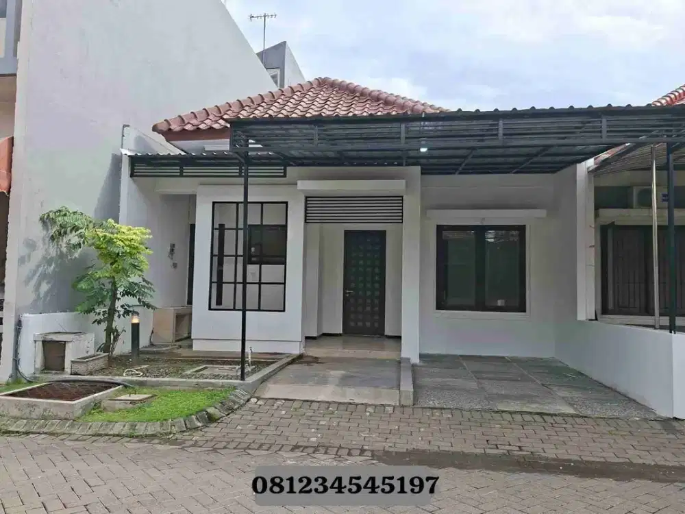 ‼️TURUN HARGA‼️Rumah Siap Huni UK (8X18) di Perum Elit Royal Ketintang Regency Surabaya Selatan.