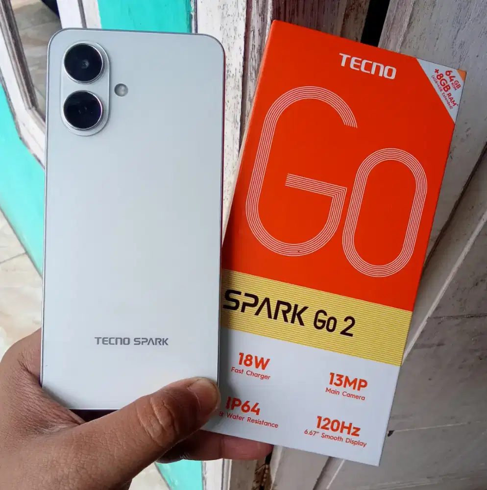 tecno spark go 2 ram 4+4/64