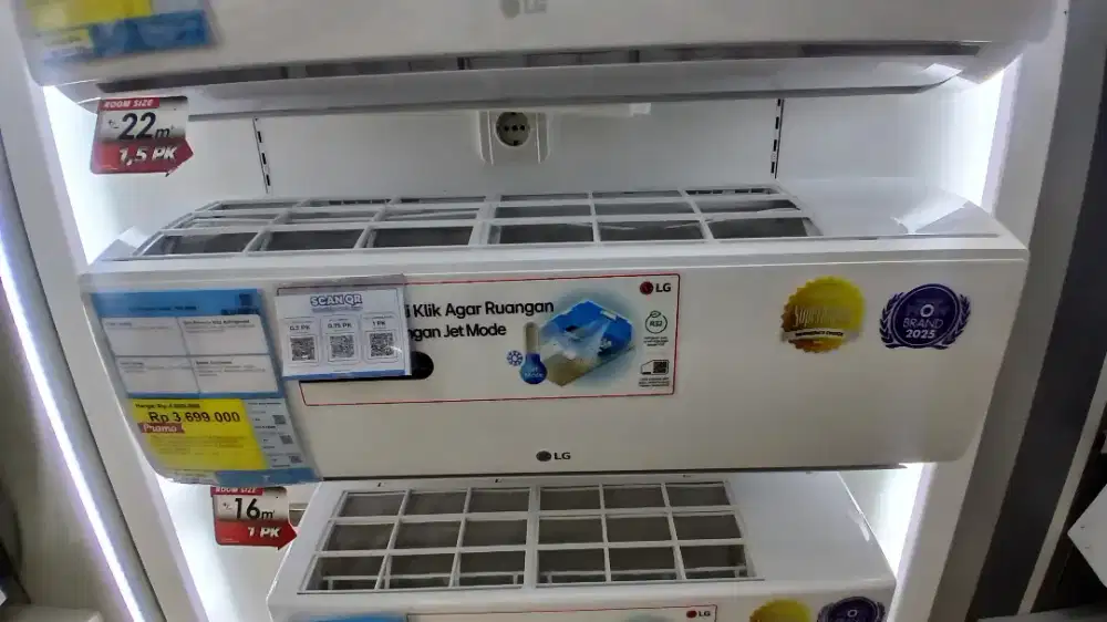 CICILAN AC LG 0,5PK/0.75PK/1PK/2PK