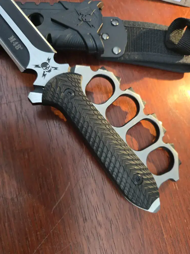 Pisau berburu survival hunting knives outdoor M48 liberator trench