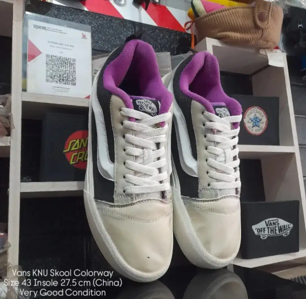 Vans KNU Skool Colorway Size 43 insole 27.5