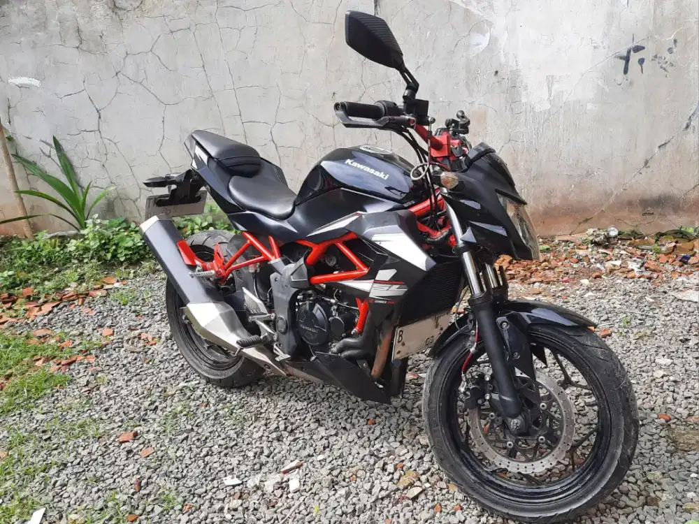 Kawasaki Z250SL Lengkap, Pajak & Plat Hidup