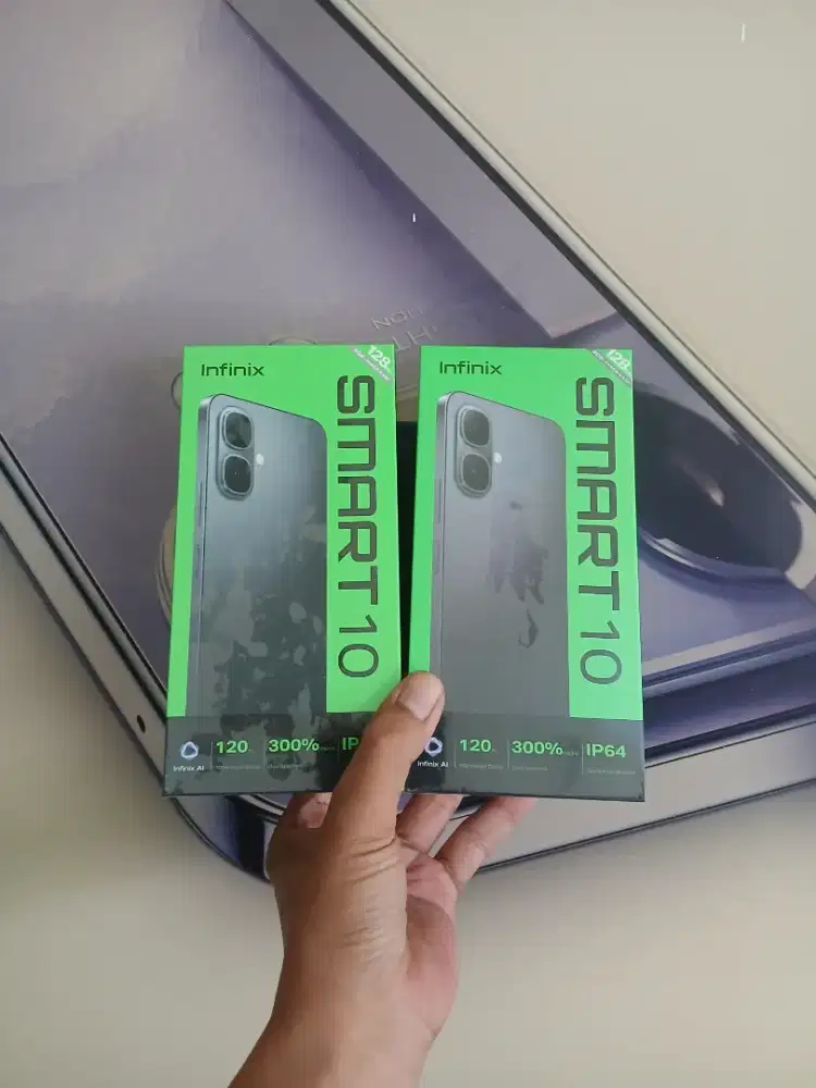 [ Fast respon WA ] Infinix Smart 10 4+4/128 Garansi resmi 1thn