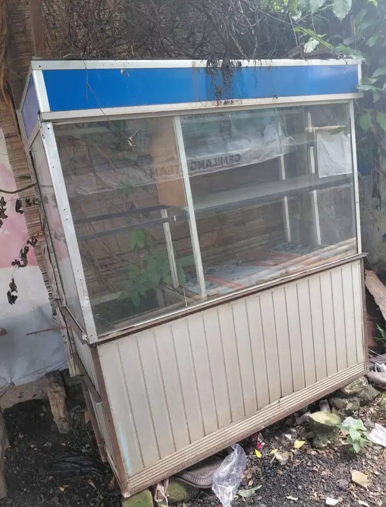 Gerobak bakso stainlis