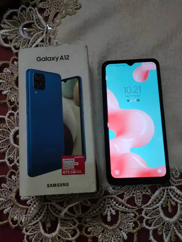 hp samsung a12 ram 6/128