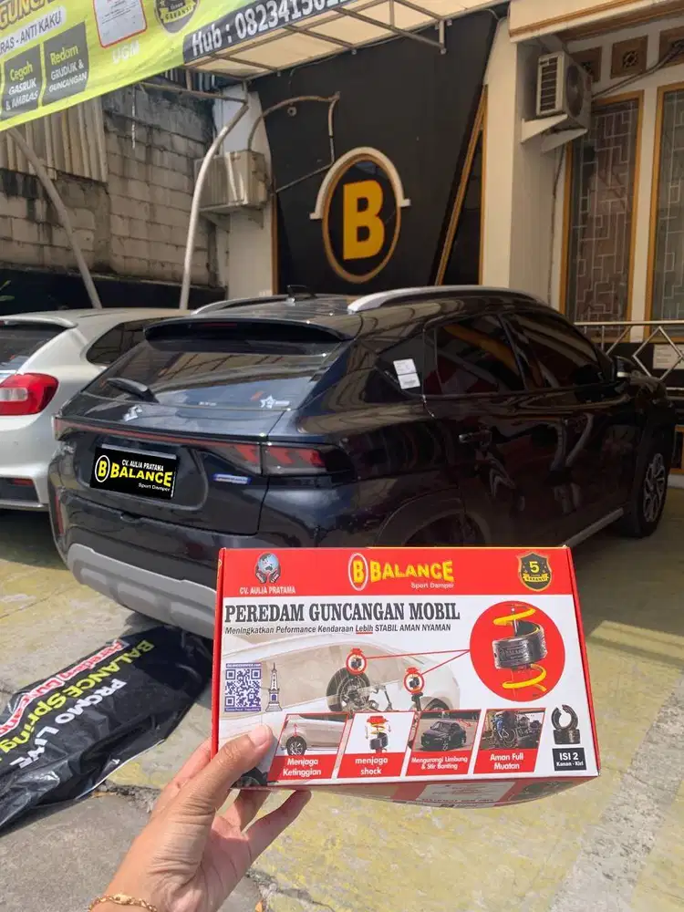 Mobil NYAMAN ANTI GUNCANGAN, STABIL Maksimal dg Pasang BALANCE DAMPER