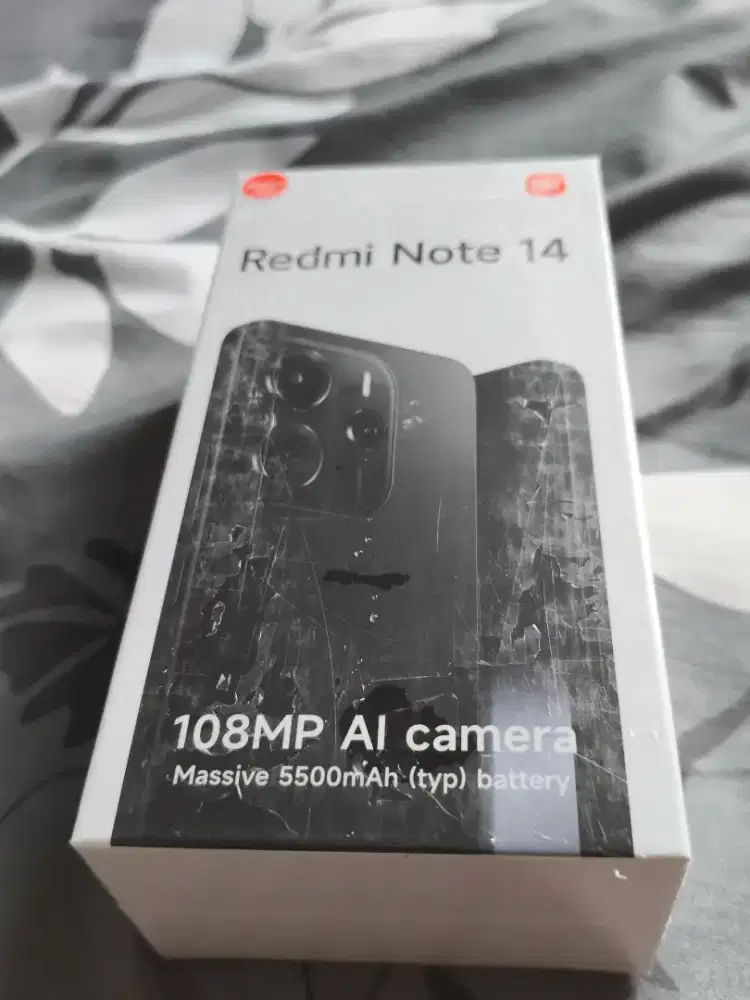 Xiaomi redmi note 14 8/128 warna hitam