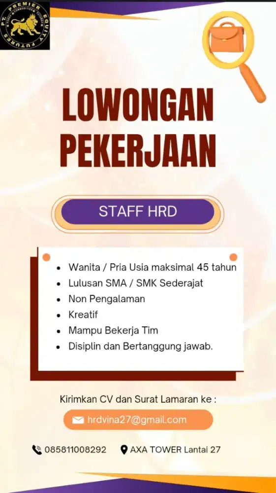 Lowongan kerja terbaru 2026