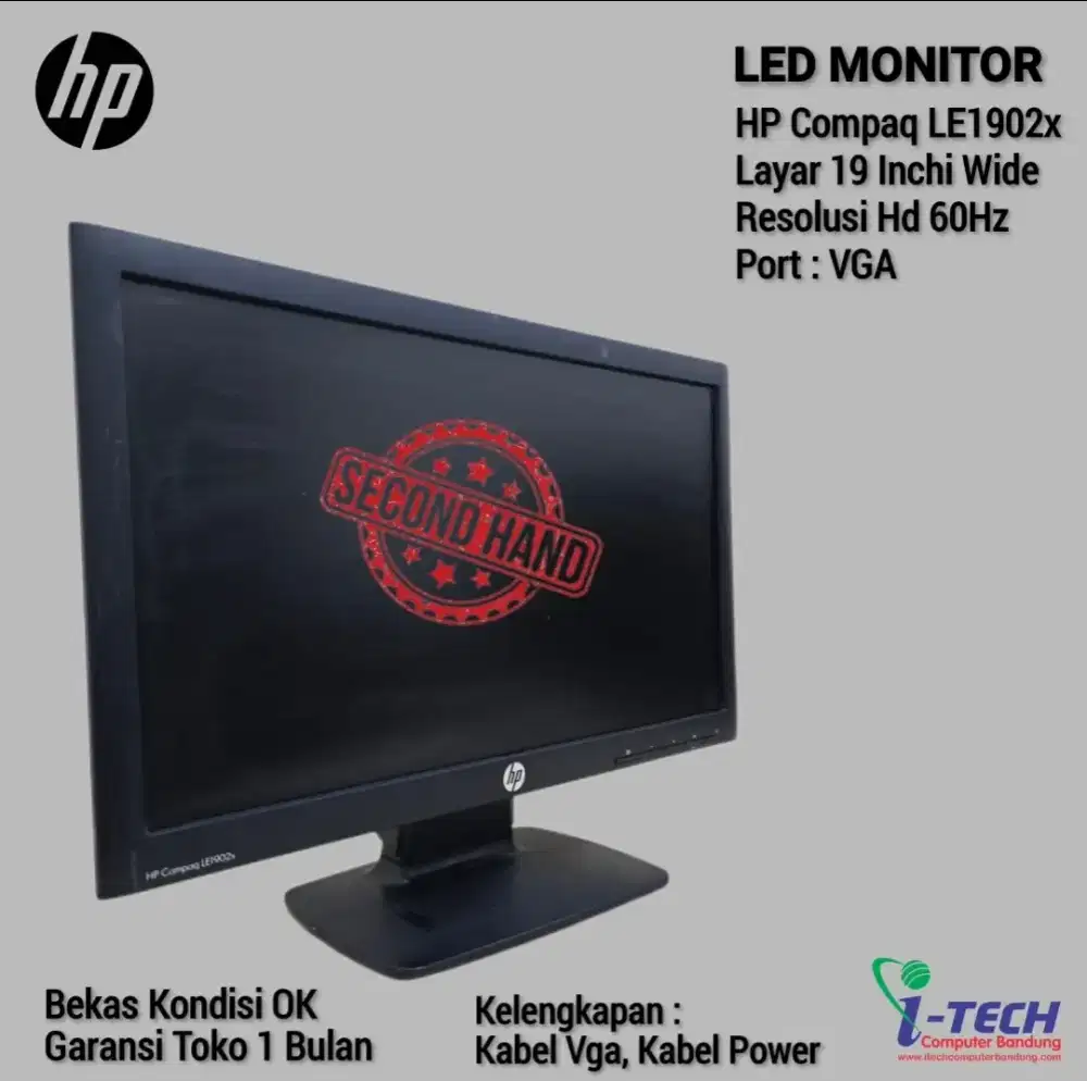 LED MONITOR HP Compaq LE1902x
