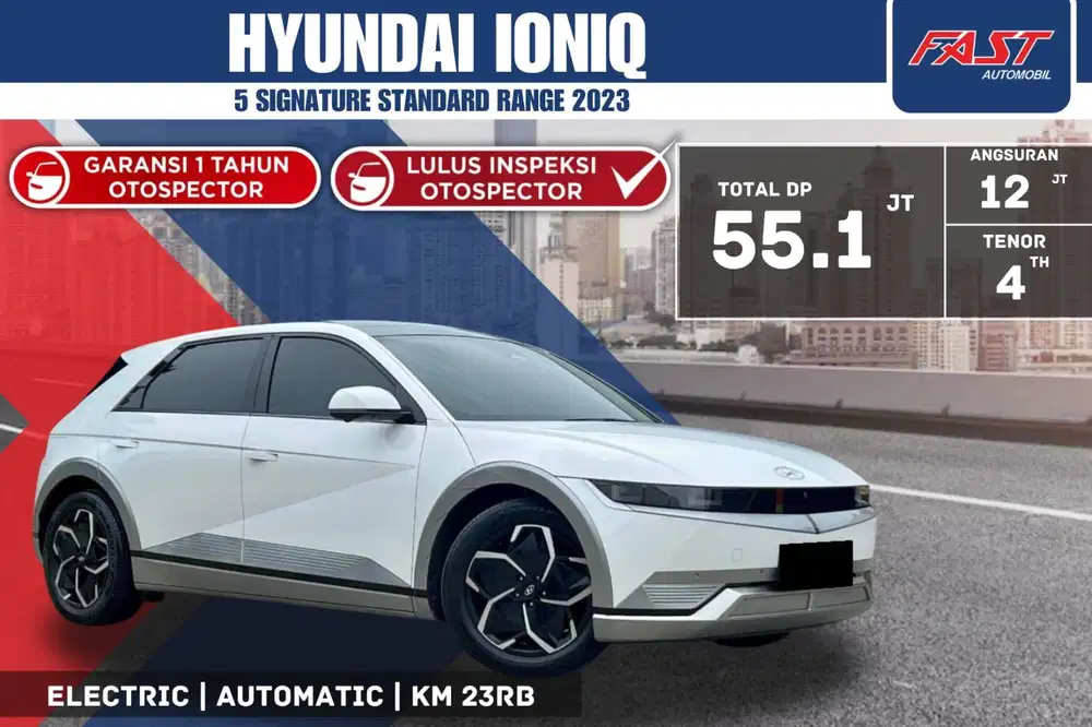 HYUNDAI IONIQ 5 EV SIGNATURE STANDARD RANGE AT 2023 LOW KM.23RB