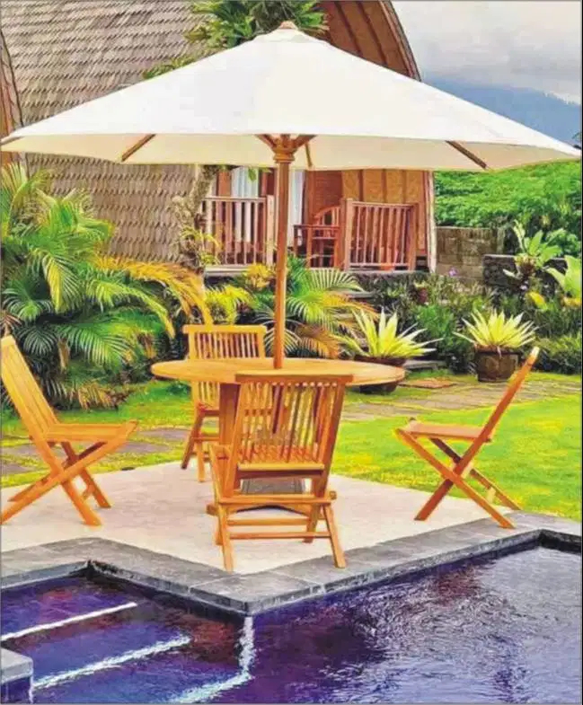 Kursi Set Meja Payung  Furniture Outdoor