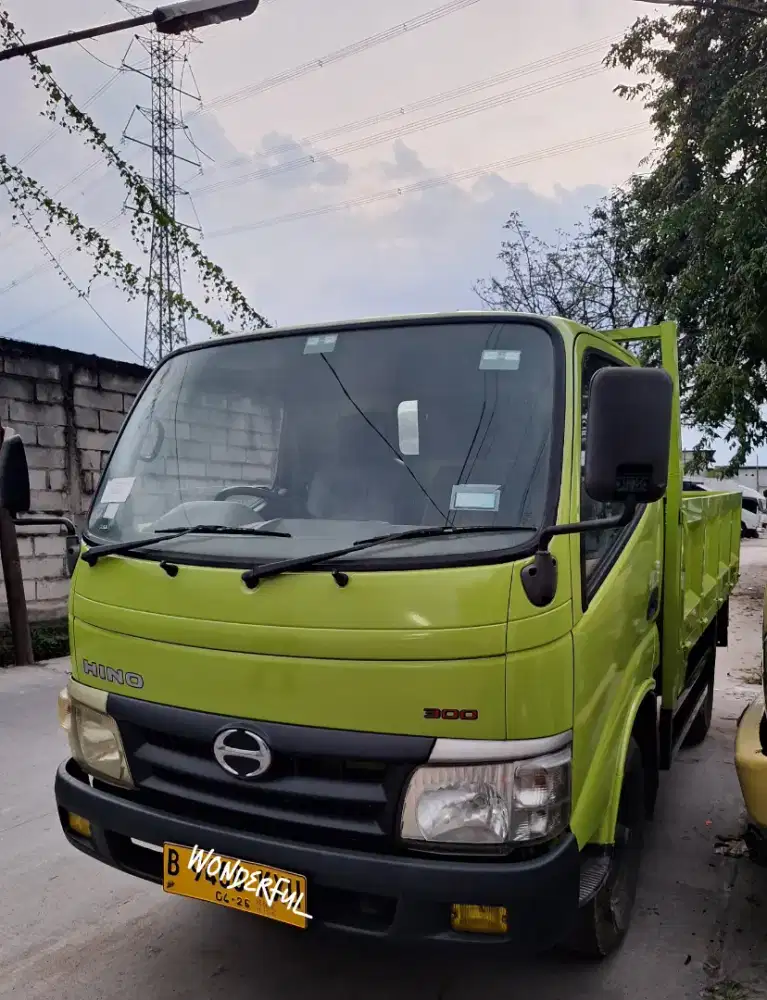 Hino Dutro 4ban 110SD Bak Besi 3way Euro2 Turbo Bio Solar Power  Colt