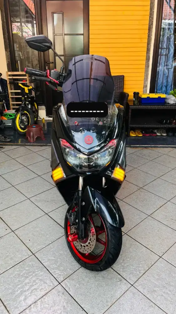 Yamaha NMAX 155cc 2017 Hitam Pajak Hidup Siap Pakai