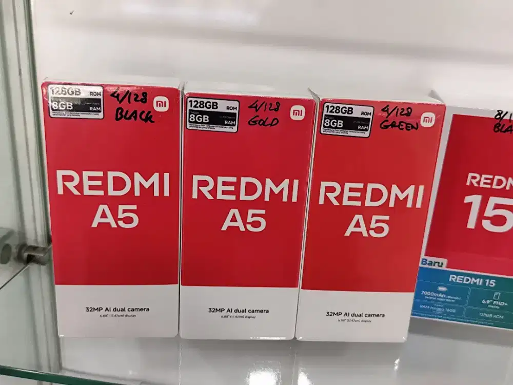 Redmi A5 New,FREE TUMBLER,Garansi Resmi,Bisa COD