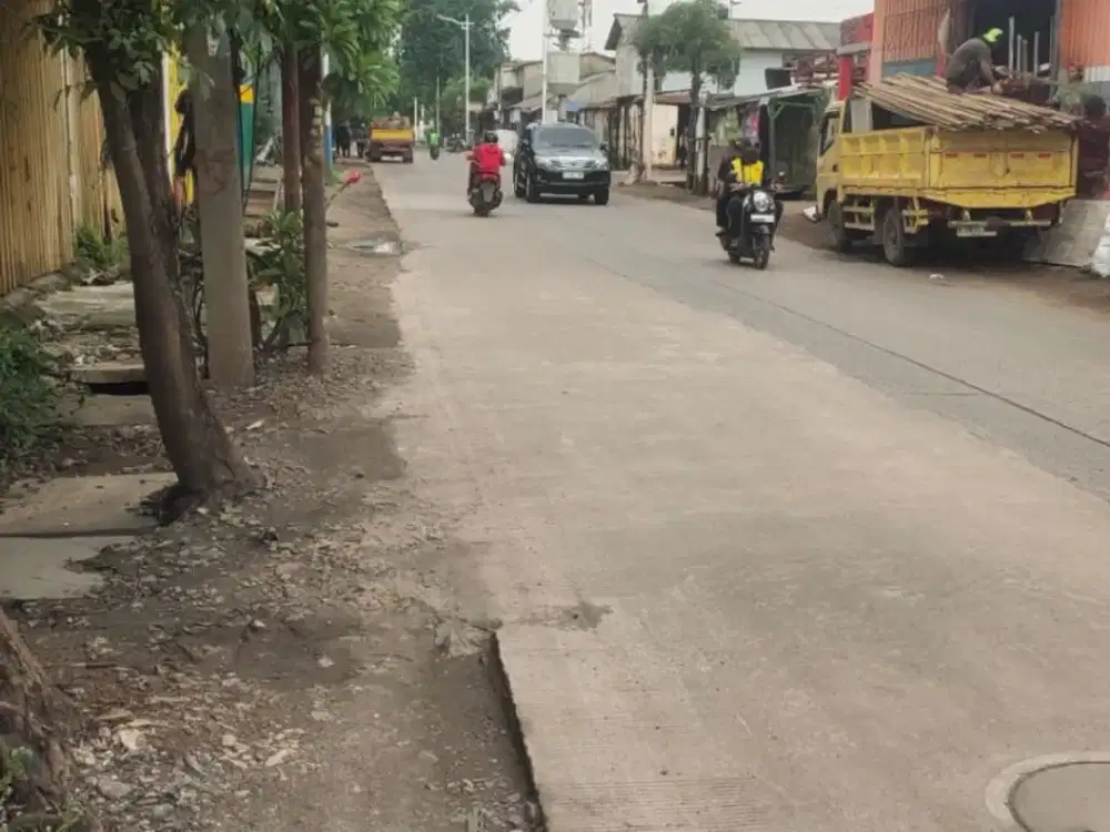 DIJUAL (BU) DAN DISEWAKAN TANAH JALAN LOGISTIK BELAKANG KELAPA GADING PEGANGSAAN TIPAR CAKUNG JAKARTA UTARA TIMUR