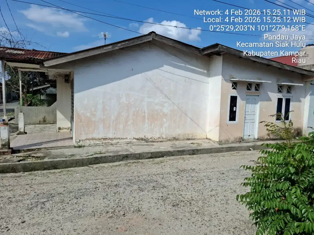 Dijual rumah type 36 sdh direnov jadi 76 m2, di hook Rp.175 juta