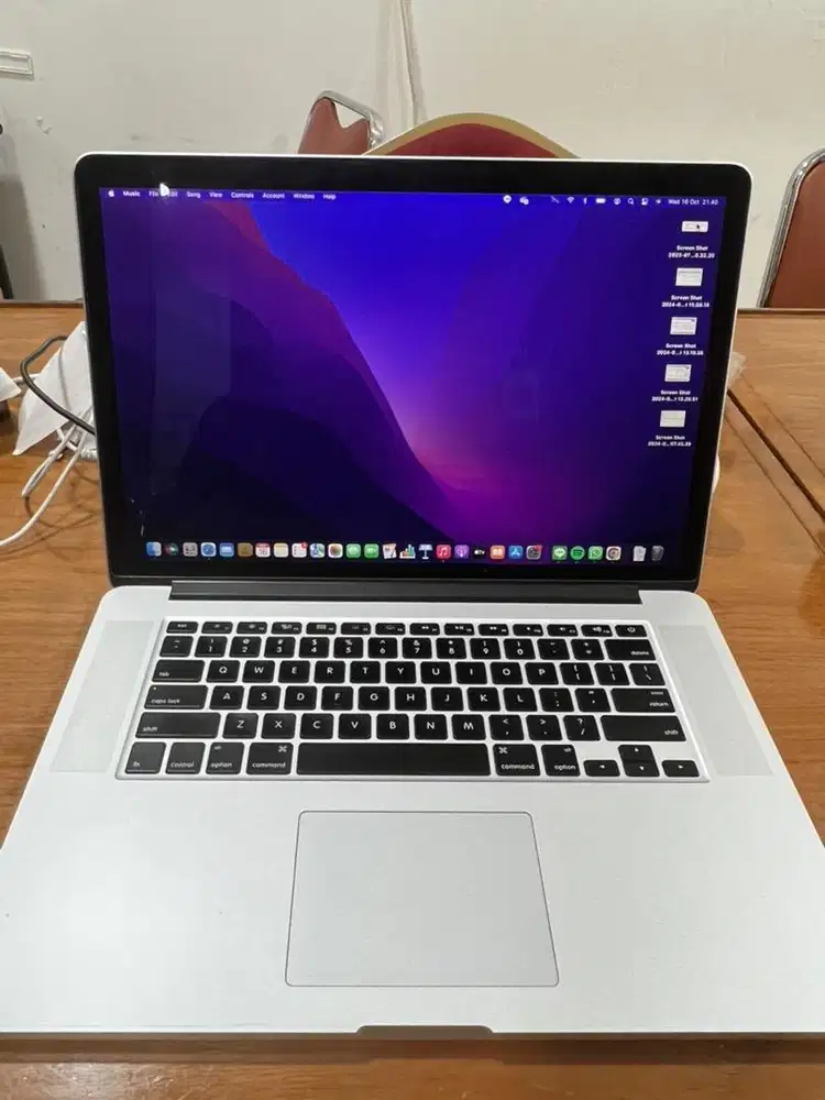 Macbook Pro 2015, 15inch 256GB Intel i7
