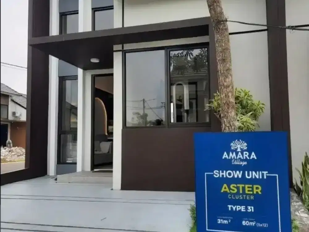 Siap Huni Amara Village Parung panjang dekat stasiun Free Biaya.Surat2