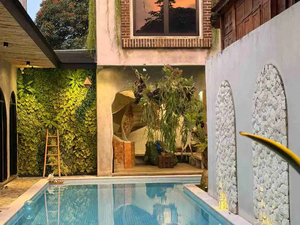 Dijual Rumah Tinggal Luas dan Estetik, Perigi Bintaro – Full Furnished