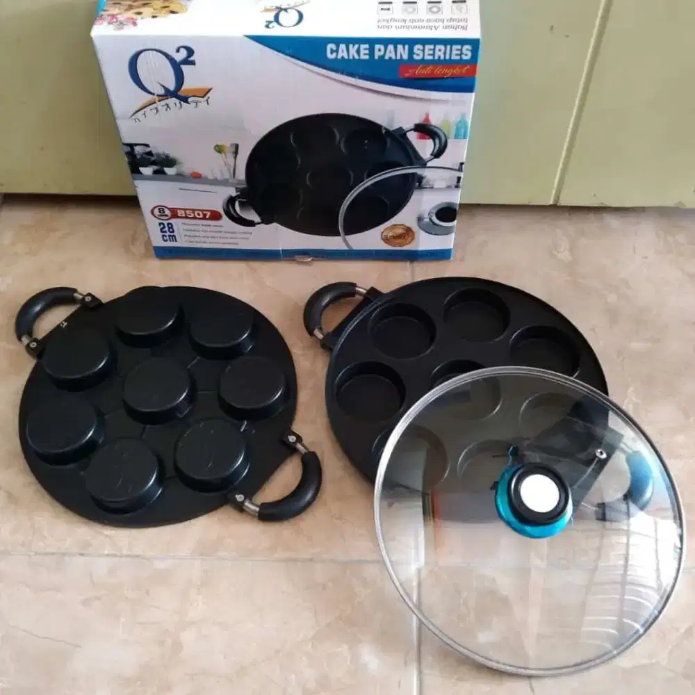Cake Pan/ Cetakan Kue 8 Datar Q2-8507