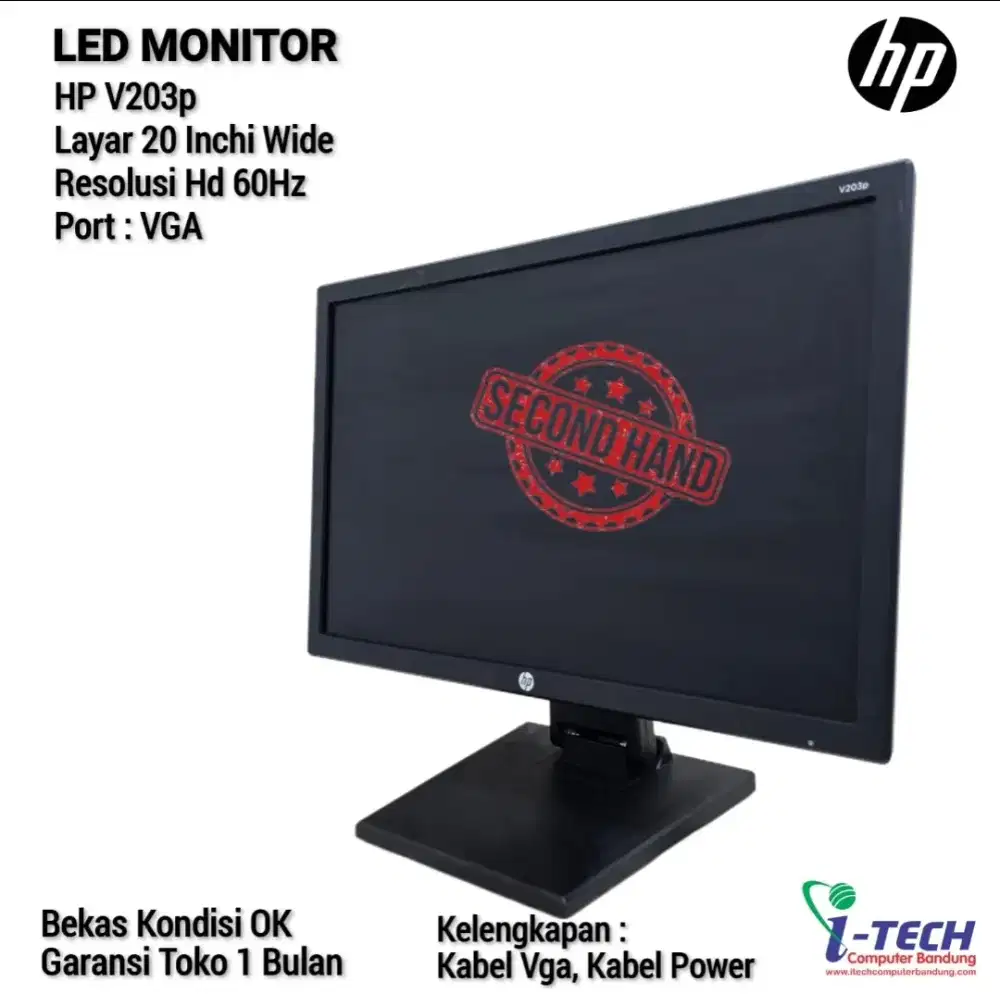 LED MONITOR HP V203p