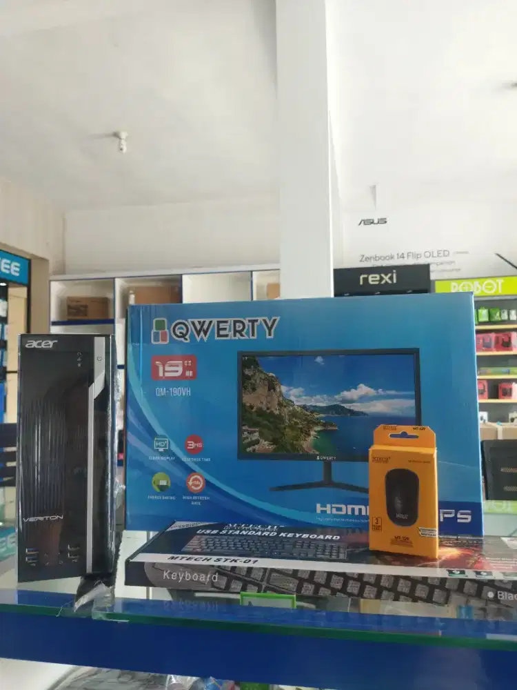 CPU BUILT UP ACER VERITON CORE I3 6100 RAM 4GB HDD 500GB GARANSI 6BLN