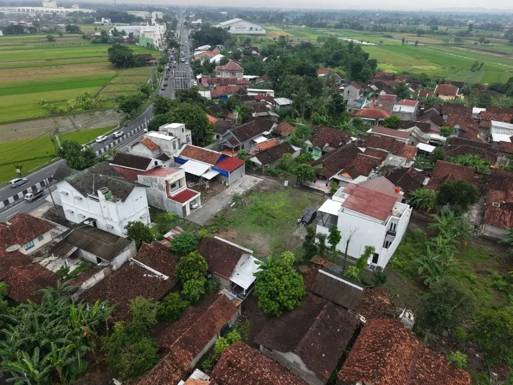 Tanah SHMP Prambanan Siap AJB Notaris, 50 Meter Jl. Jogja - Solo