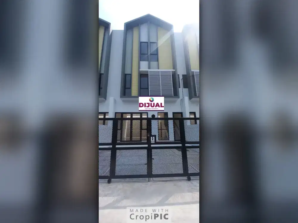 Di jual Ruko Baru 3 lantai Hybrid Home di PHR dekat Summarecon Bekasi