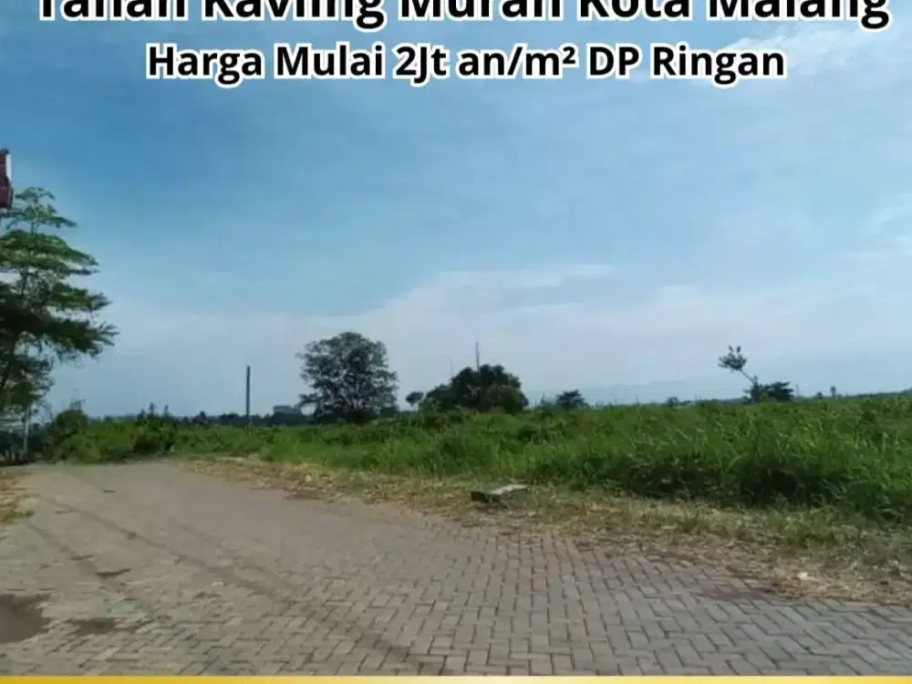 Tanah Kavling Pinggir Jalan 9 Menit Unmer Lingkungan Padat SHM