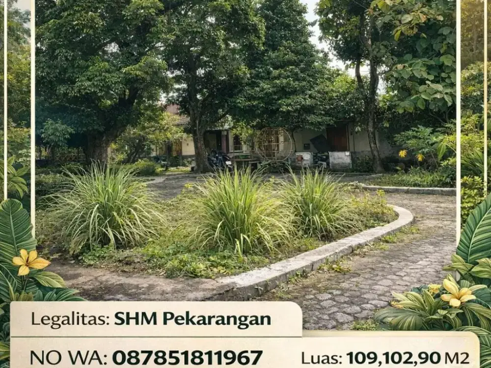 Tanah Pekarangan Jl. Palagan km 11