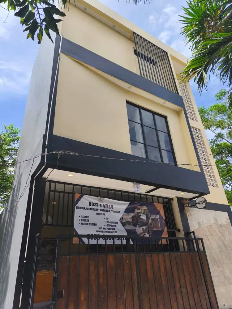 kost villa Eksklusif di Kuta Smart Room & Fasilitas Lengkap